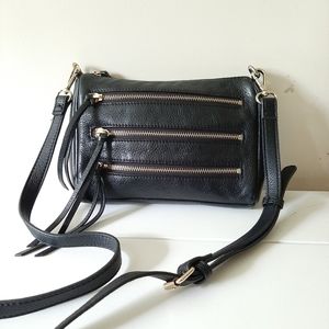 Danier Leather Fringe Crossbody Bag